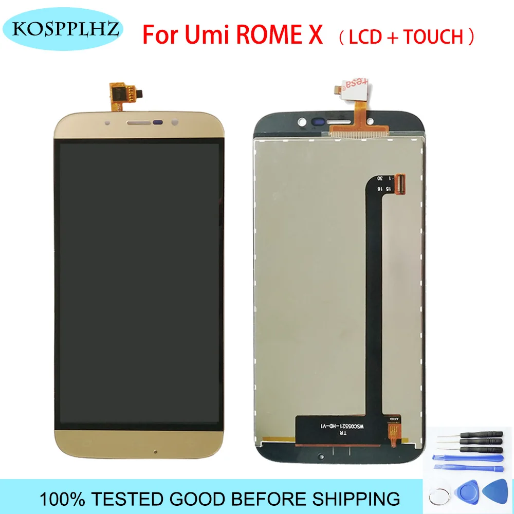 1280X720 для UMi Rome X оригинальный ЖК-дисплей и кодирующий преобразователь сенсорного