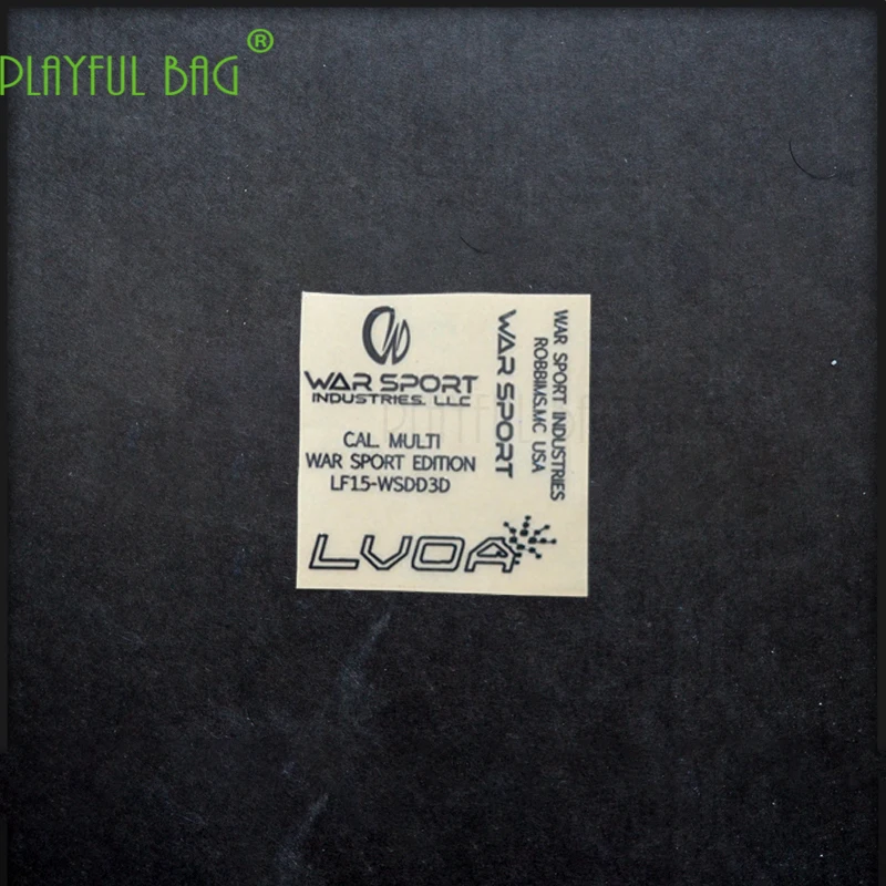 Металлическая наклейка для сумки PLAYFUL BAG