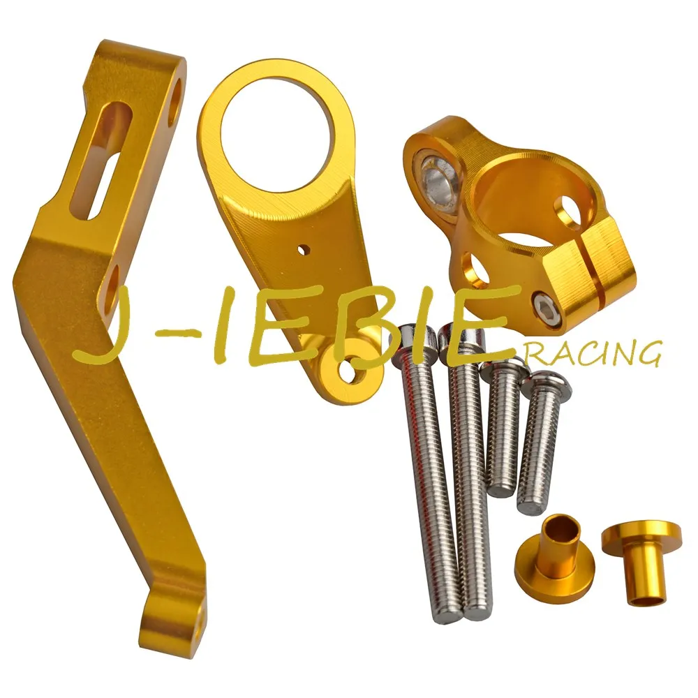 CNC Steering Damper Stabilizer Bracket Mounting For Honda CBR954RR CBR 954 RR 2002-2003
