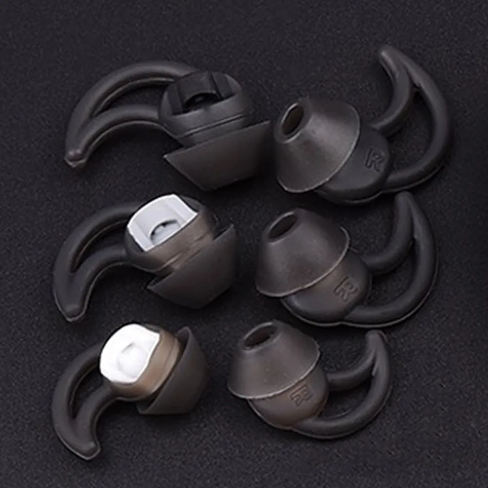 Фото Сменные силиконовые шумоизоляционные насадки для наушников Bose QC20i Qc30 Soundsport SIE2 SIE2i IE2 IE3, 3 пары №4