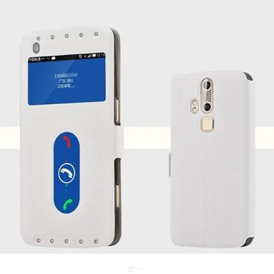 Для zte Axon Elite A2015 Axon задняя крышка-чехол для телефона роскошный ТПУ Флип кожаный чехол для zte Axon чехол с функцией стойка оболочка - Цвет: A1