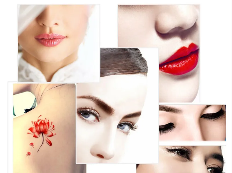 Постоянный макияж бровей Ротари татуировки Электрический Microblading ручка Наборы для бровей Eyeliner губ татуировки устройства