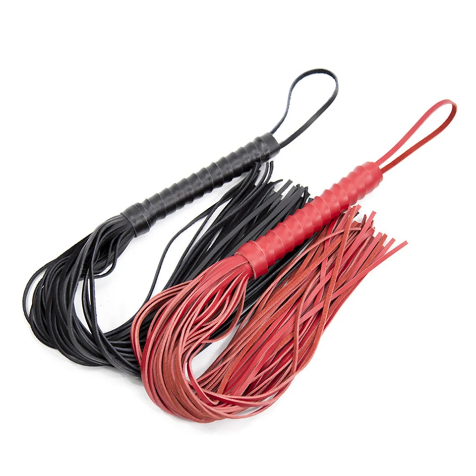 Секс порка БДСМ плетка из кожи и ПУ Новое поступление покорный раб|pu leather whip|leather