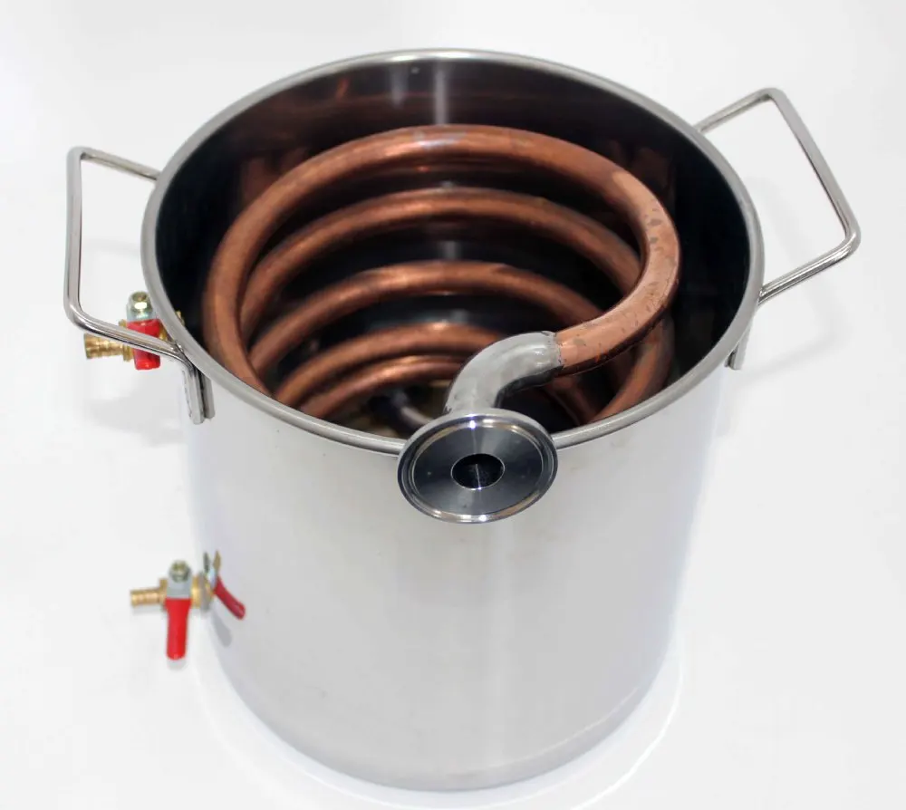 18L медное оборудование для пивоварения мелкие бытовые паровой дистилляции