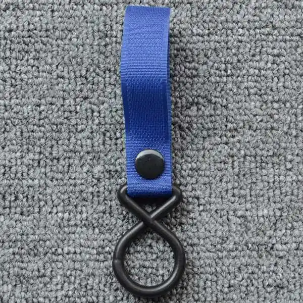 A Многофункциональная коляска карабин держатели зажимы вешалка для детских подгузников сумки продукты одежда игрушки - Цвет: A