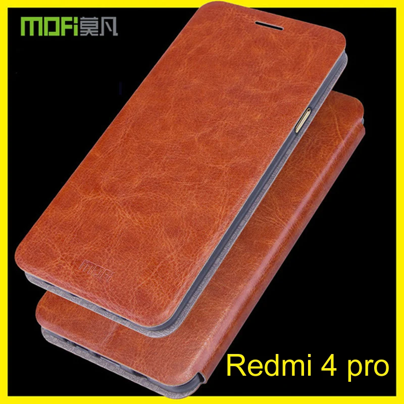 Xiaomi redmi 4 pro Чехол Флип крышка кожа 64 ГБ fundas yzp премиальные Чехлы Стенд чехол xiaomi 4|case