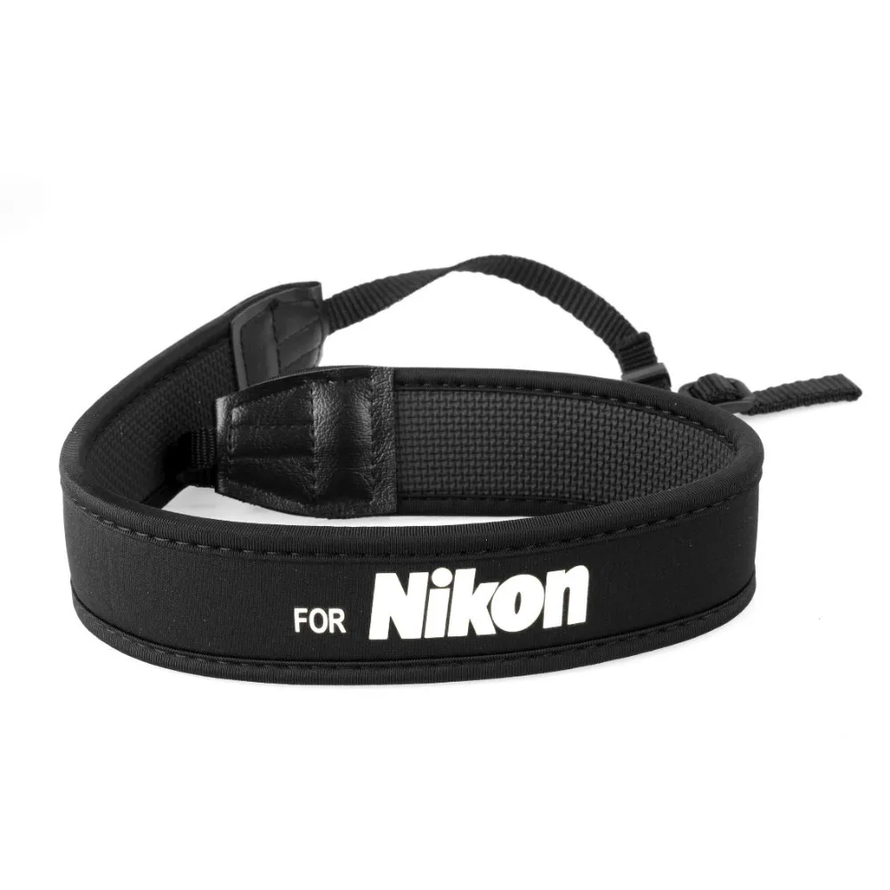 N-black-white Регулируемый Неопреновый плечевой ремень для камеры Canon Nikon sony DSLR SLR - Цвет: N-black-white