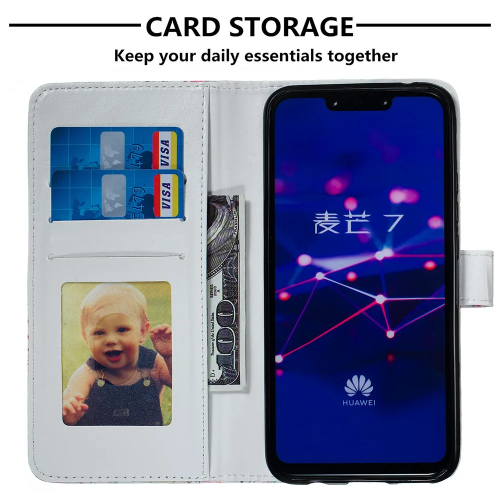 Чехол-книжка Mate 20 X для Huawei P20 Lite кожаный чехол-бумажник телефона Pro чехол Mate10