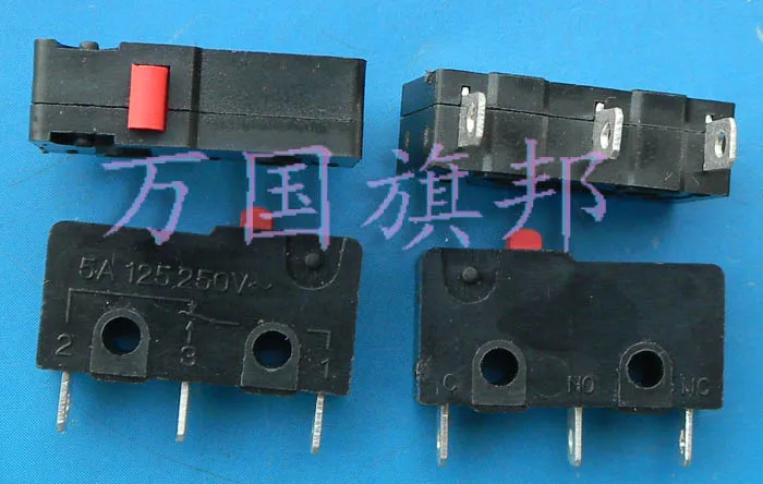 Бесплатная Доставка. микропереключатель переключатель поездка KW4 20 мм шириной 6