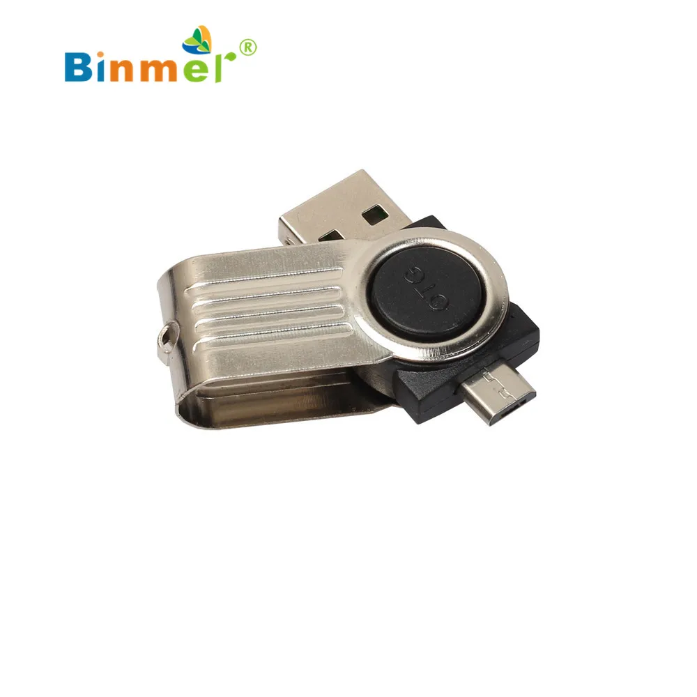 Кардридер ECOSIN2 OTG Micro USB к 2 0 SD TF кардридер адаптер для телефона Android April11 |