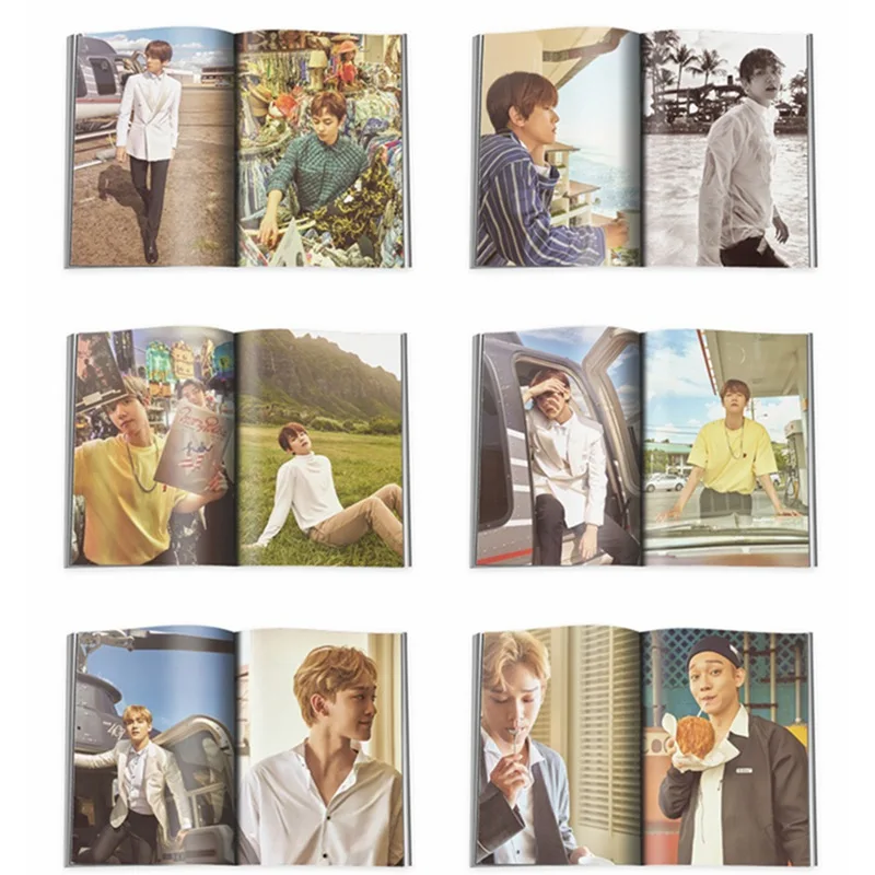 Коллекция 2019 года EXO фотоальбом книга с текстами постер открытка подарочный