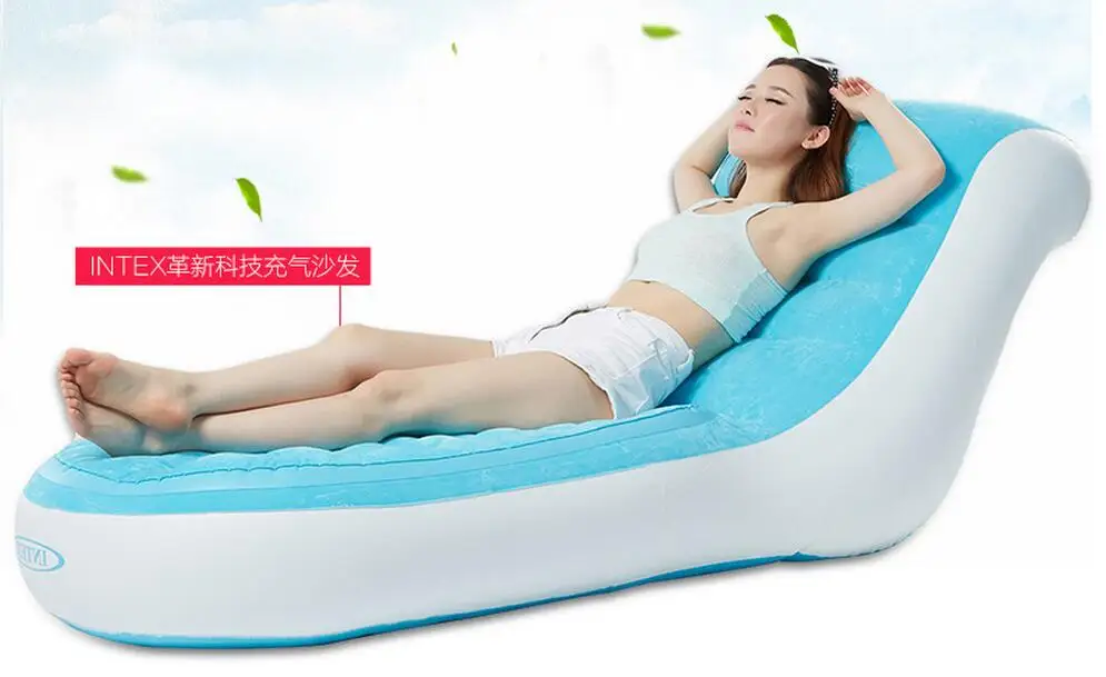 Роскошный надувной диван поплавок с открытой спиной ленивый обеденный перерыв
