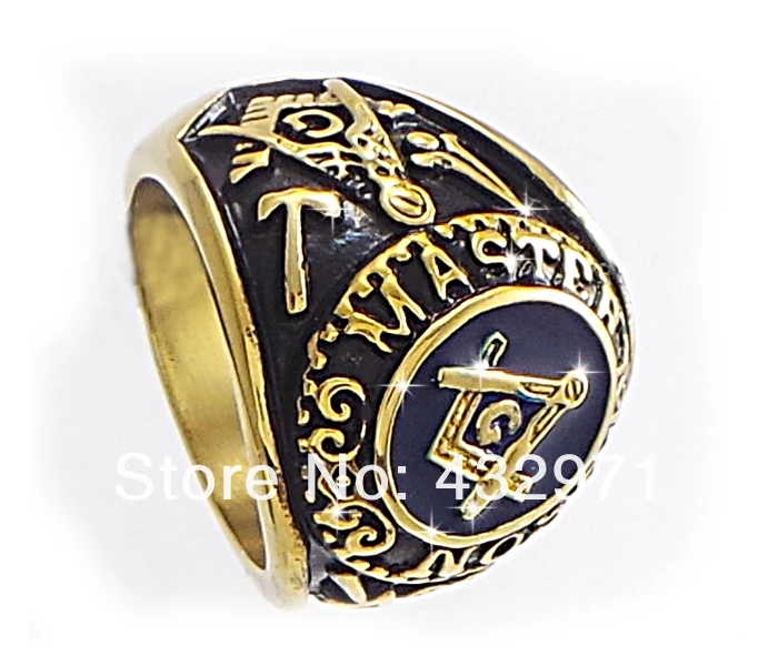 Новинка 2020 посеребренное золотистое кольцо с символом из титана и нержавеющей