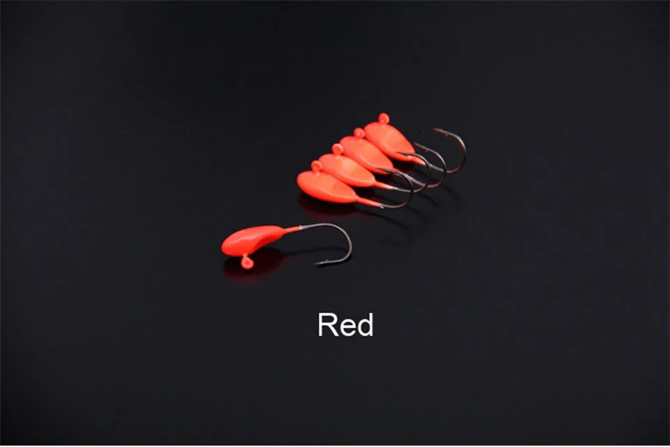 10 шт./лот Jig Head крюк 1,1 гр 22 мм крючок приманки Jig Head Многоцветный рыболовные снасти рыболовные крючки PESCA Рыбная ловля