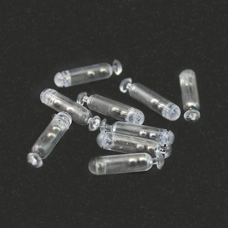 10pcs Worm Jig Fishing Lure Baits Rattles Insert Tube Shake Attract Fly 27/21/15mm | Спорт и развлечения