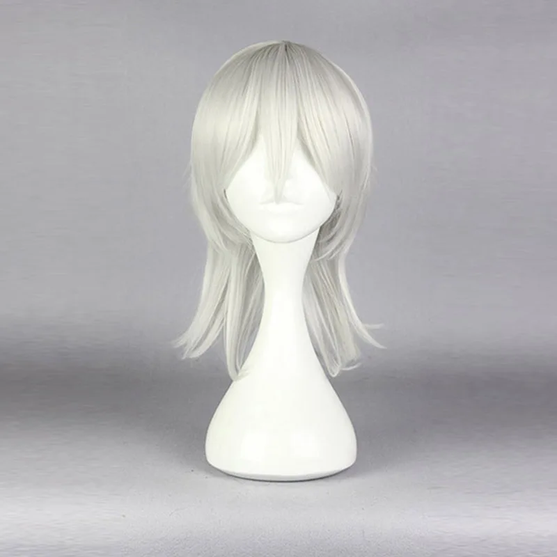 Tsurumaru Kuninaga Hair Touken Ranbu Online Cosplay High Temperature Fibre Headwear 30cm | Тематическая одежда и униформа