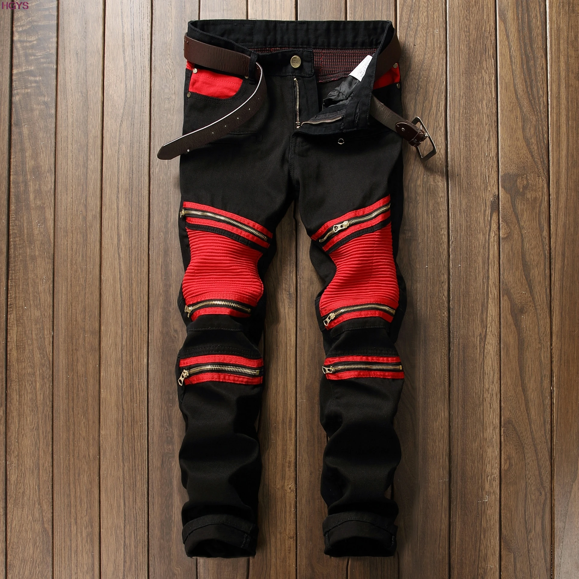 Новинка 2017 г. мужчины эластичный модель подбора цвета ноги брюки cultivate One's morality