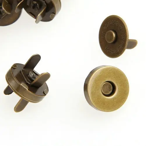 10 комплектов антикварная бронзовая пуговица с заклепками металлическая сумка