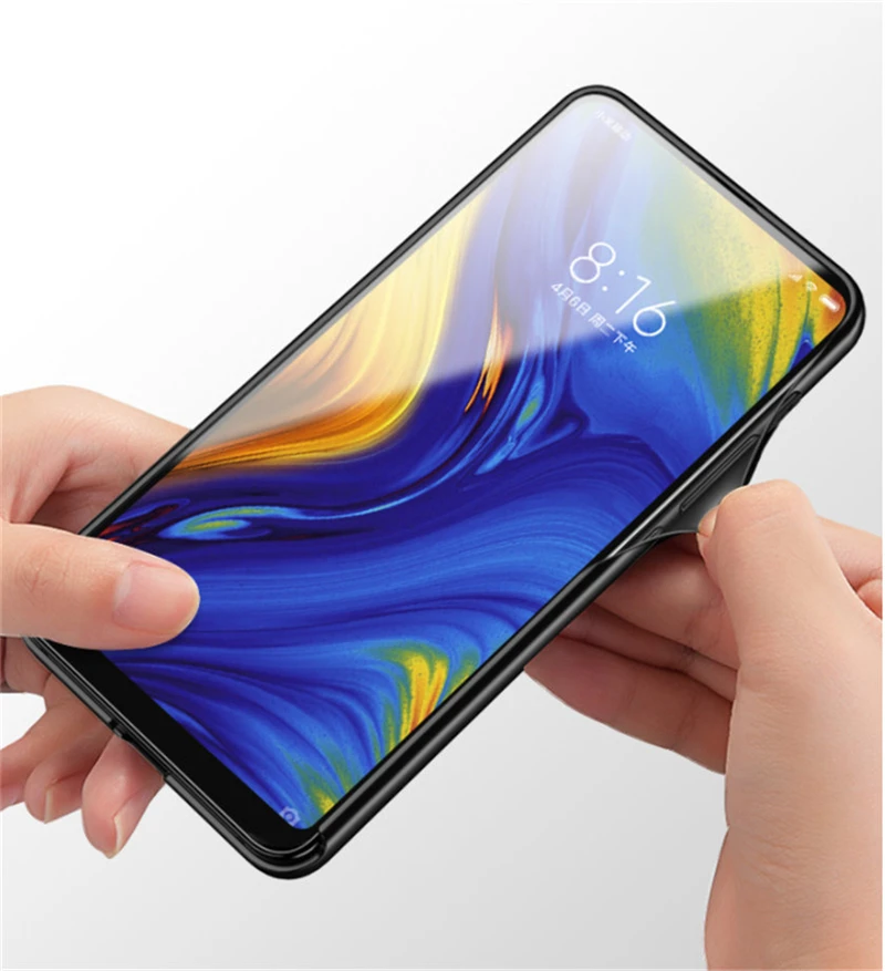Aixuan стеклянный чехол для Xiaomi mi x 3 Xiaomi mi x 3 mi x3 Aixuan чехол из закаленного стекла силиконовый защитный полный чехол s