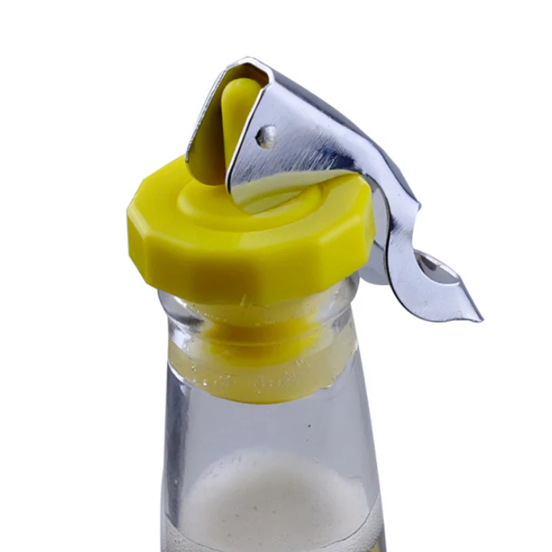 High Quality Silicone Reusable Bottle Stopper Wine Beverage Bottle Stopper for Kitchen VE