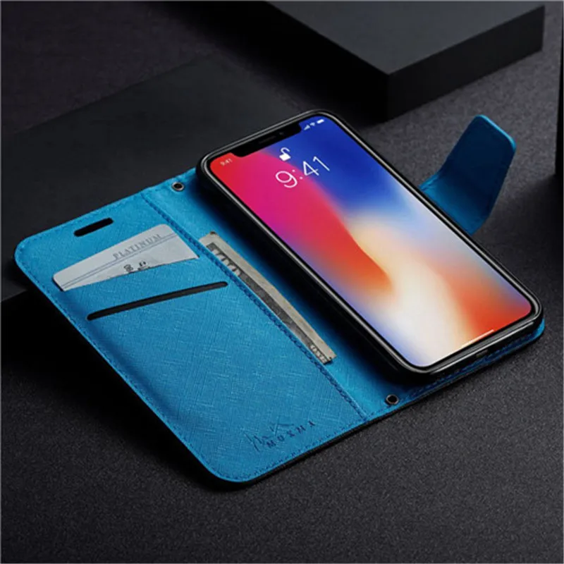 Чехол для Xiaomi Redmi Note7 6A Note5 NOTE5A Note4X 4A 4X 5 5A 6 кожаный чехол с откидной крышкой магниты