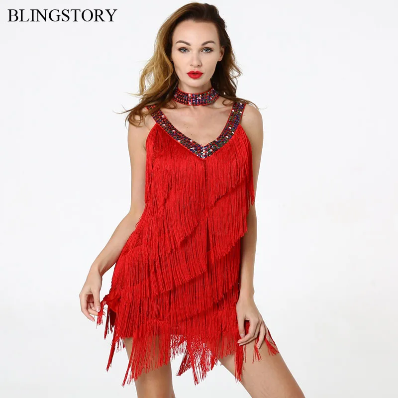 Элегантный комплект BLINGSTORY из 2 предметов с ожерельем для Бальных соревнований