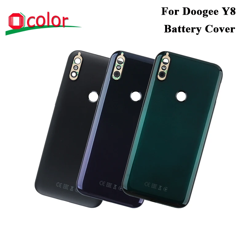 Ocolor Для Doogee Y8 крышка аккумулятора жесткая батарея защитная задняя Замена