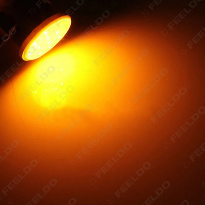 FEELDO 2 шт. автомобильные 1156 BA15S S25 COB 12SMD светодиодные задние сигнальные стоп лампы 5