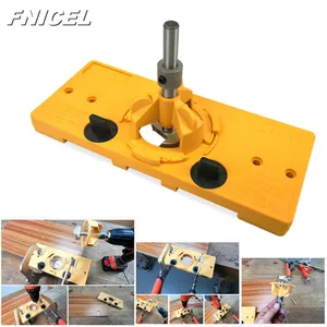 Новейшая модель; Деревообрабатывающий 35 мм сверла форстнера деревянные дверные петли сверлильный кондуктор набор синхронизированных инструментов для окна, двери кольцевая пила тренировочный ошейник для пилот