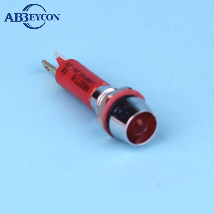 ZS12 8mm Dia can be custom-made voltages polit light indicator light supplier