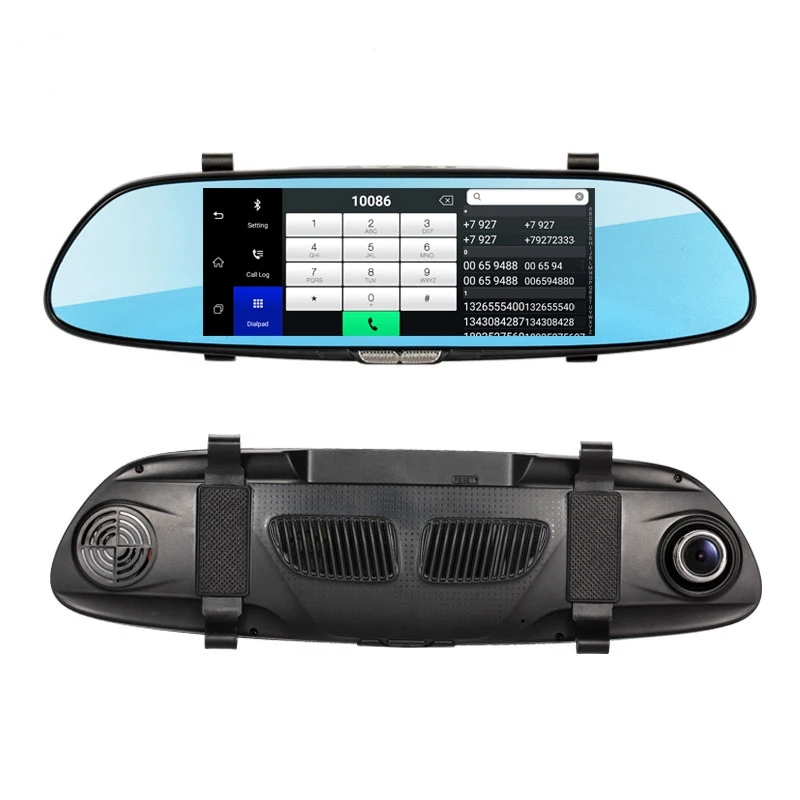 Emaid7.0in 3G Видеорегистраторы для автомобилей видео зеркало Android Touch GPS FHD 1080 P