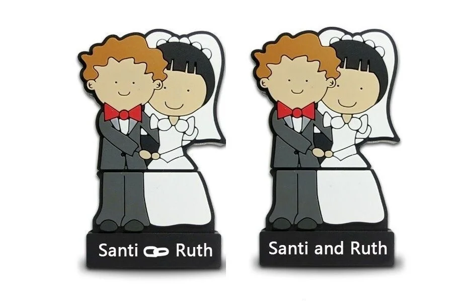 Свадебный USB флеш накопитель 64 ГБ 1 Гб 2 4 8 16 32 для пар невесты подарок (Waysta)|32gb pen