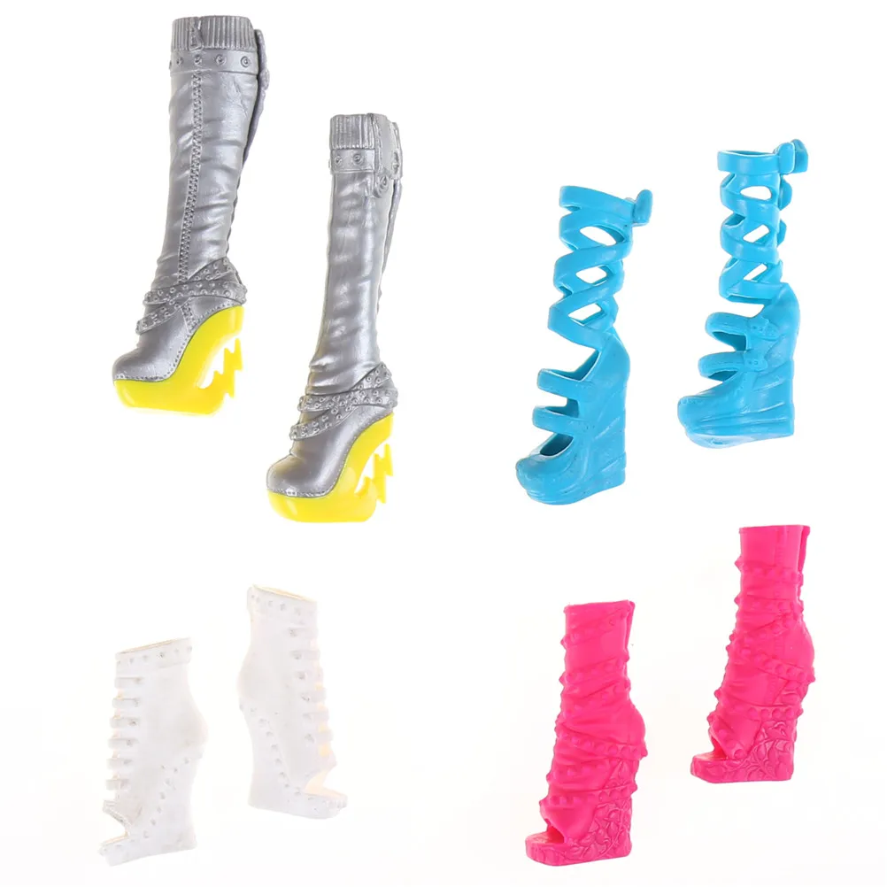 

Colorful Shoes for Doll 29cm Boots High Heel Shoes Sandals Accessories Girls Fashion Plastic
