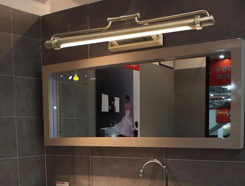 LED bathroom vanity mirror lamp 52.5CM alloy and acrylic waterproof light wall mounted | Освещение