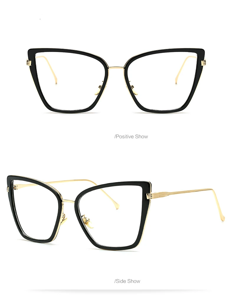 FENCHI sunglasses women cat eye oversize retro sun glasses shades for women Oculos Feminino zonnebril dames