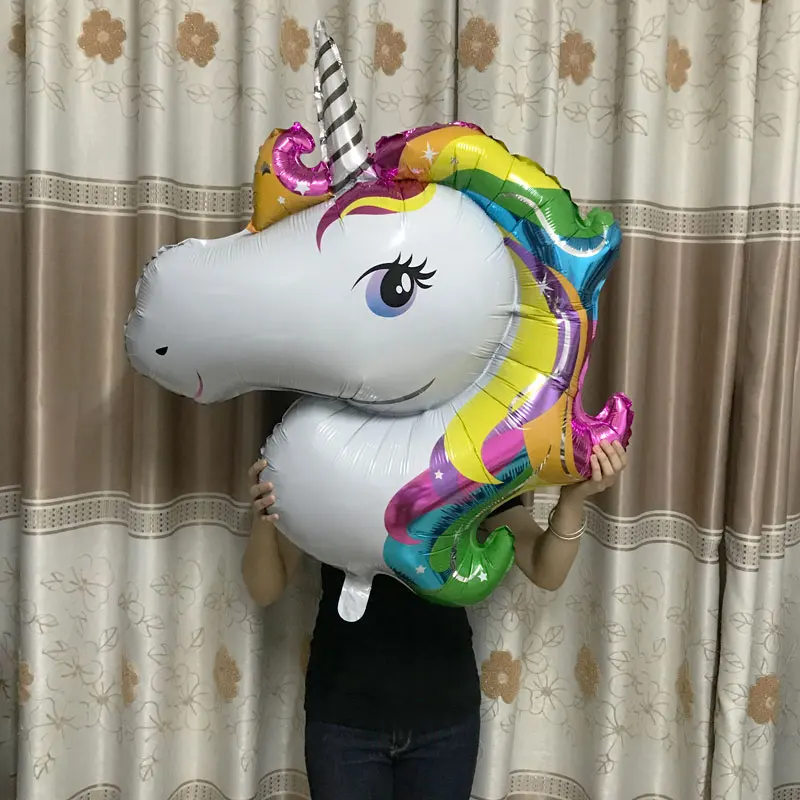 Green Unicorn Свадебные шары для украшения невесты на свадьбу, праздничное событие, украшения для вечеринки сделанные своими руками воздушные шары на день рождения, принадлежности для вечеринки-девичника - Цвет: Green Unicorn