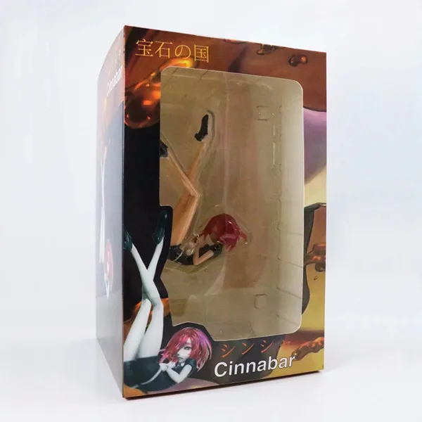 with box Land of the luasty Cinnabar фигурка 1/8 масштаб окрашенная фигурка Cinnabar ПВХ фигурка аниме 17 см - Цвет: with box