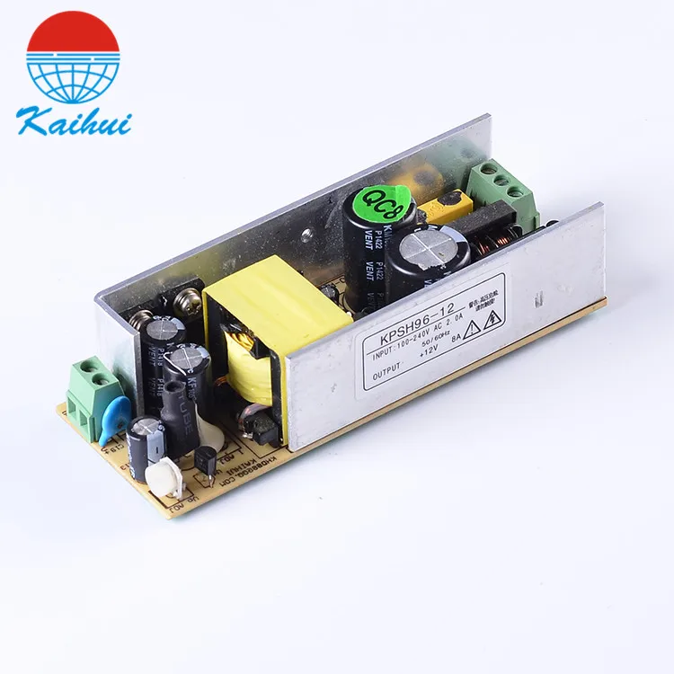 KAIHUI SMPS 12V 7A светодиодный драйвер аудио освещения 84W Светодиодный импульсный