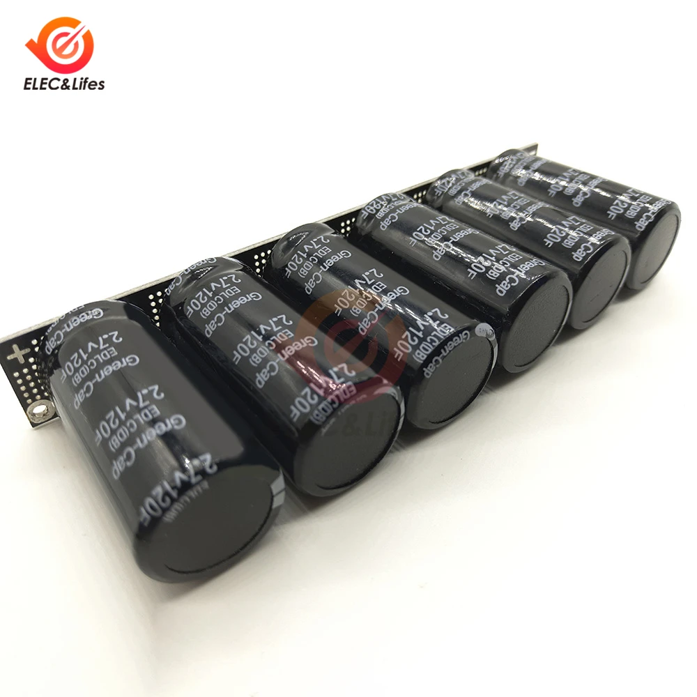 16V 20F фарад конденсатор 2,7 V 120F Суперконденсатор электрический автомобиль Реверсивный накопитель энергии зарядки разряда с защитой доска