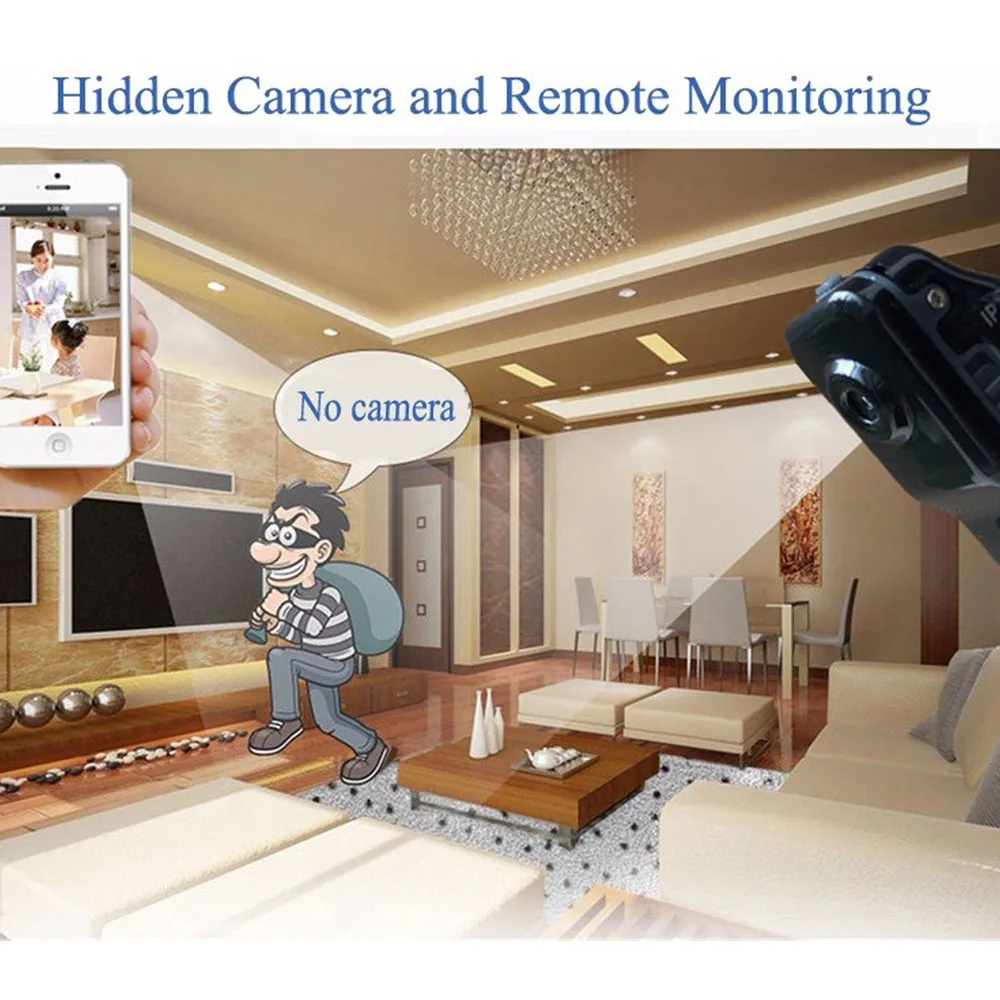 Full HD мини беспроводная wifi ip-камера ночного видения мини-видеокамеры наборы для домашней безопасности CCTV удаленная беспроводная камера