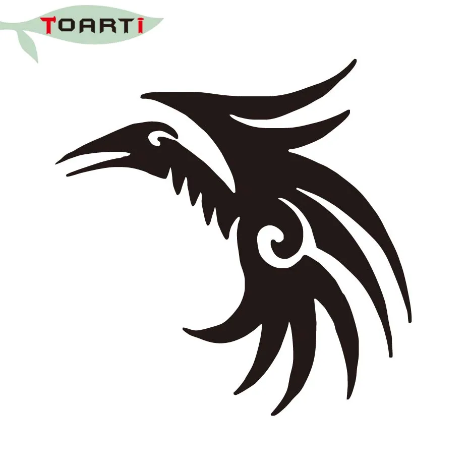 10 2*10 2 см креативная наклейка на птичку животных автомобильная этнический символ