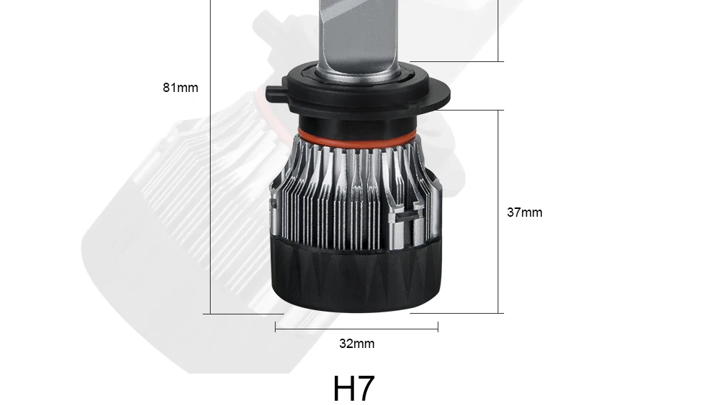 FOXCNSUN светодио дный H4 H7 H11 9005 9006 автомобилей светодио дный фар PSX24 PSX26 P13 Здравствуйте Ло луч лампы 12 В 24 В 60 Вт 5000LM 6500 К светодио дный авто фары