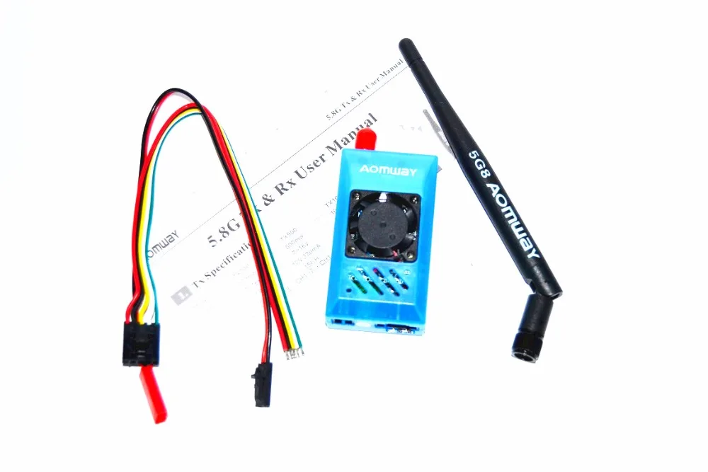 FPV Aomway 5 8G 1000mw 1W TX беспроводной Aodio видео передатчик 8km дальний Дрон камеры