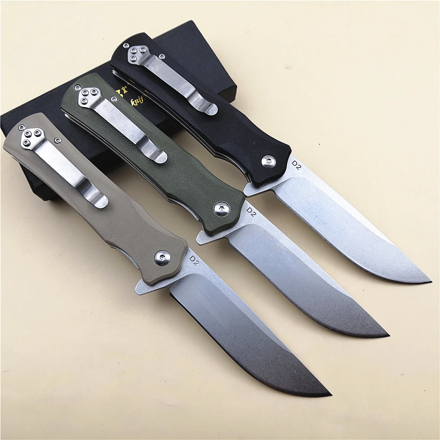 Eafengrow EF73 D2 складной нож G10 Ручка Открытый/Выживание/Охота/карманный складной нож EDC охотничий выживания тактический нож