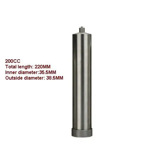 200CC 10CC/30CC/55CC/100CC/300CC/500CC коррозионно-стойкий шприц для дозирования конусов из нержавеющей стали - Цвет: 200CC