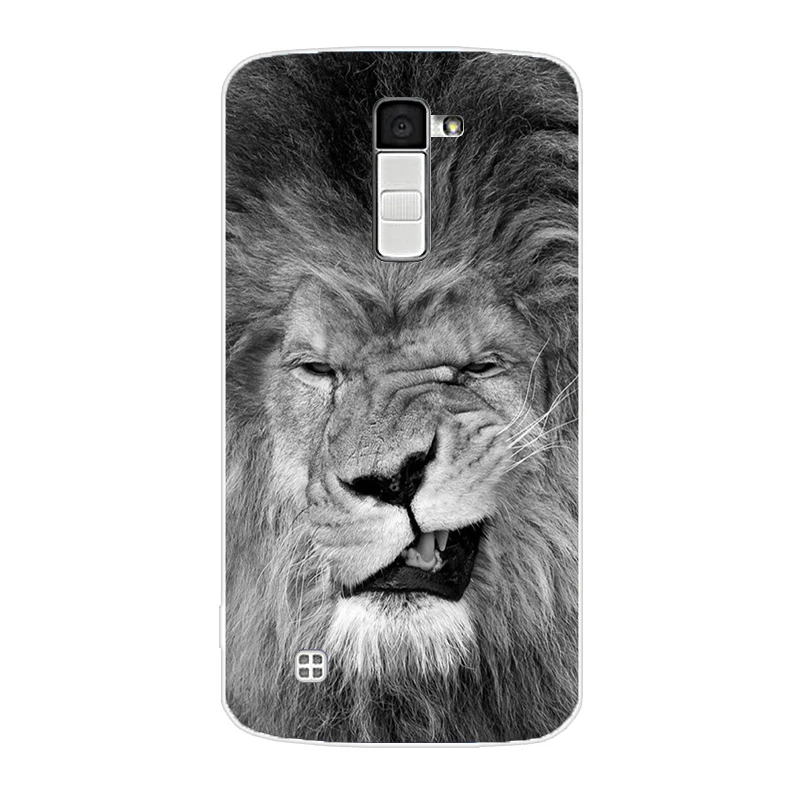 Красный Чехол для LG K10, чехол для LG K10 K420N K430, мягкий чехол для телефона LG K 10 K10 LTE K430ds, силиконовый чехол из ТПУ s - Цвет: Красный