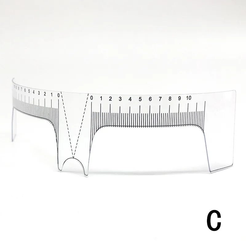 Лидер продаж 2017 микроблейдинг многоразовый макияж направляющая для бровей