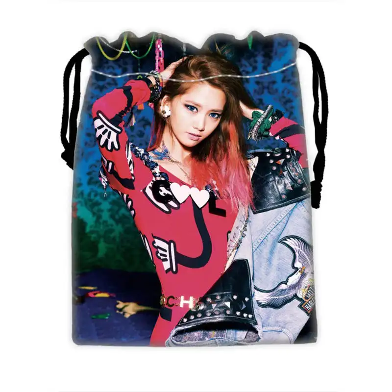 LUQI Пользовательские Девочек Поколения drawstring сумки для мобильных телефонов
