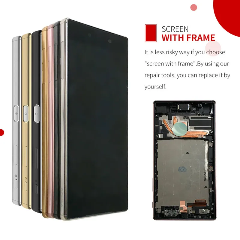 JIEYER 5 'для Sony Xperia Z5 жидкокристаллический экран класса премиум Дисплей Сенсорный