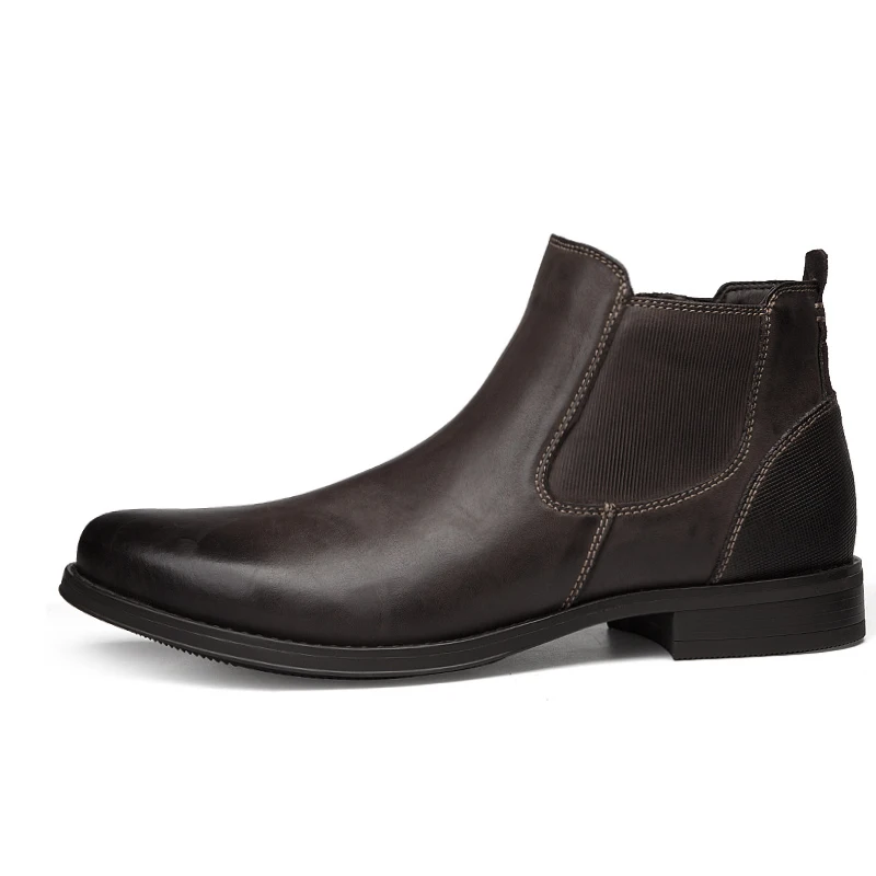 Новинка мужские ботинки SERENE из натуральной кожи Классические Мужские в